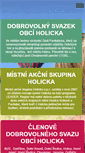 Mobile Screenshot of holicko.cz